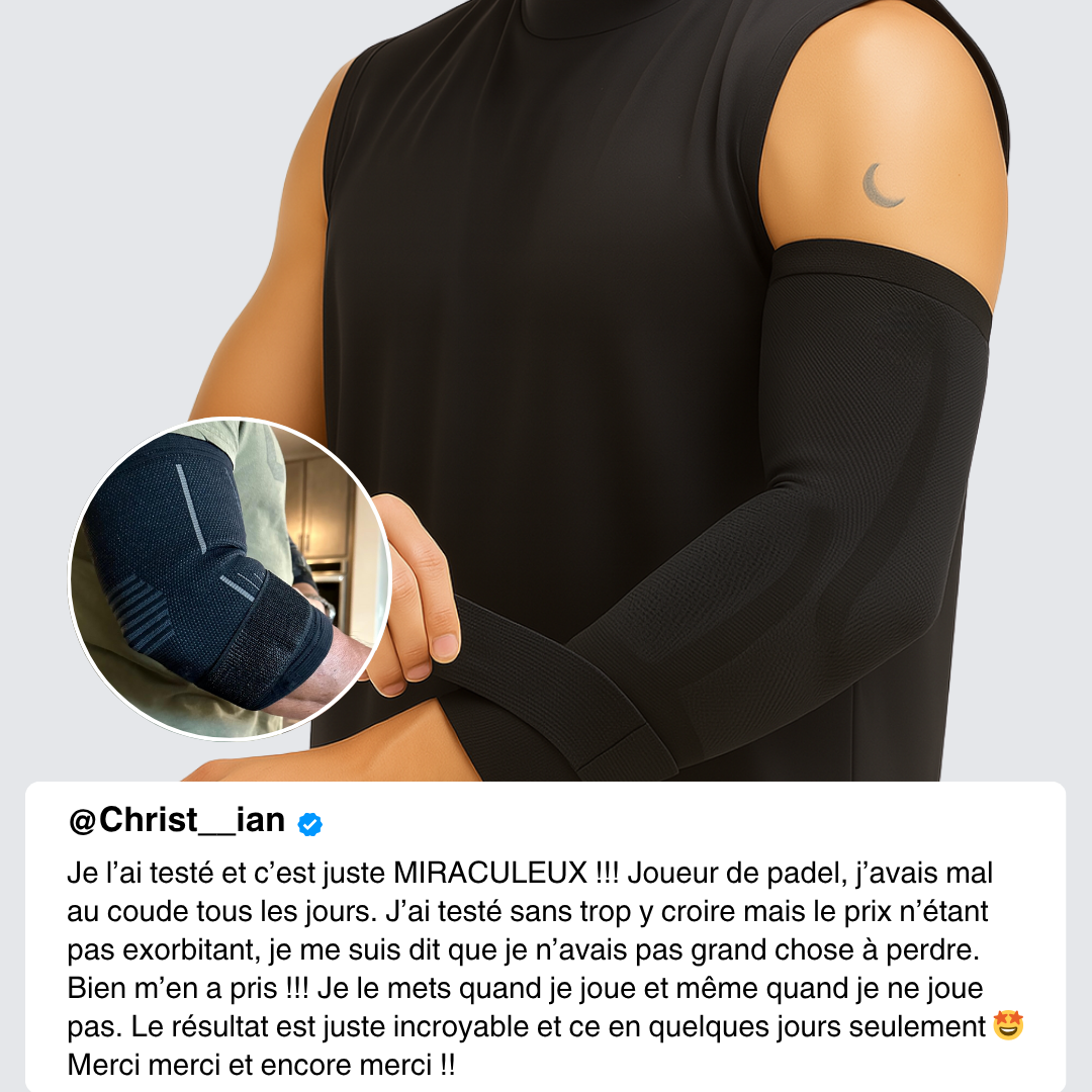 SecureArm - Vos coudes enfin sans douleurs